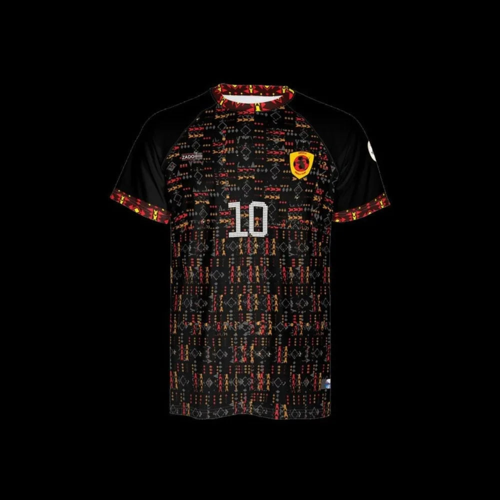 Angola National Football Team Jersey 2025 Summer Men's Women's 3D Printing Quick-drying  T-shirts Kid's Fashionable Tees Tops