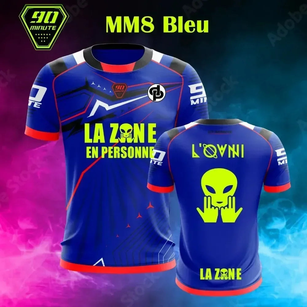 24-25 Men's PSG Fourth Jersey Paris Short-sleeved Top