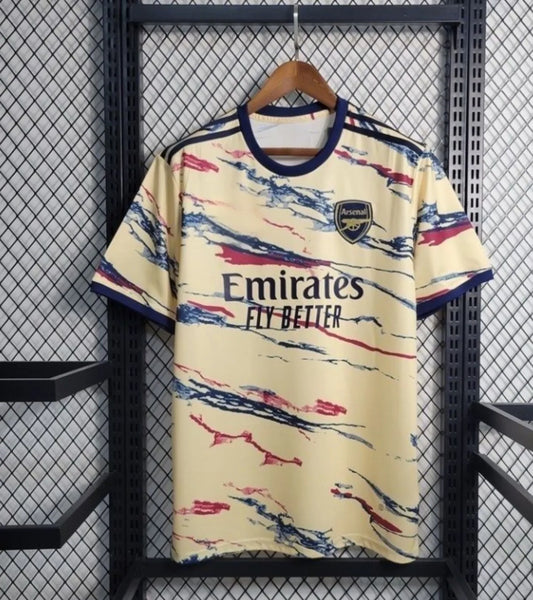 Summer 3d printed casual short-sleeved Arsenal jersey