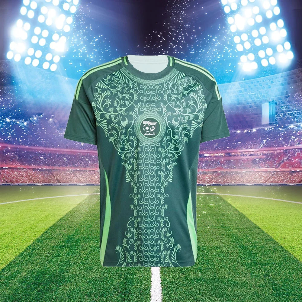 2025 New Arriavl Algeria Football Kit Fans 3D Printed T-shirt for Oversized Men Women Children's Clothing Tops Football Jersey