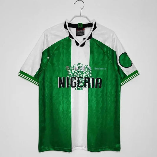 1996 Nigeria Classic Vintage Soccer Jersey Retro Quanghao  Football Shirt Men Women Fans Gear