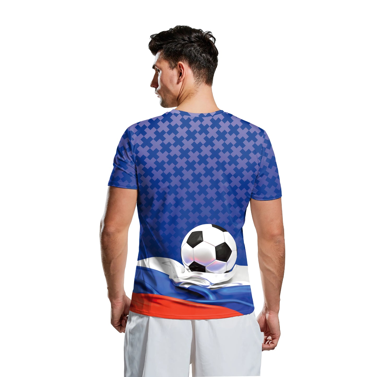 NADANBAO South Korea Team Football Prined T-Shirts O-Neck Short Sleeve Supporter Jersey Summer 3D Print Soccer Top Tee Clothing