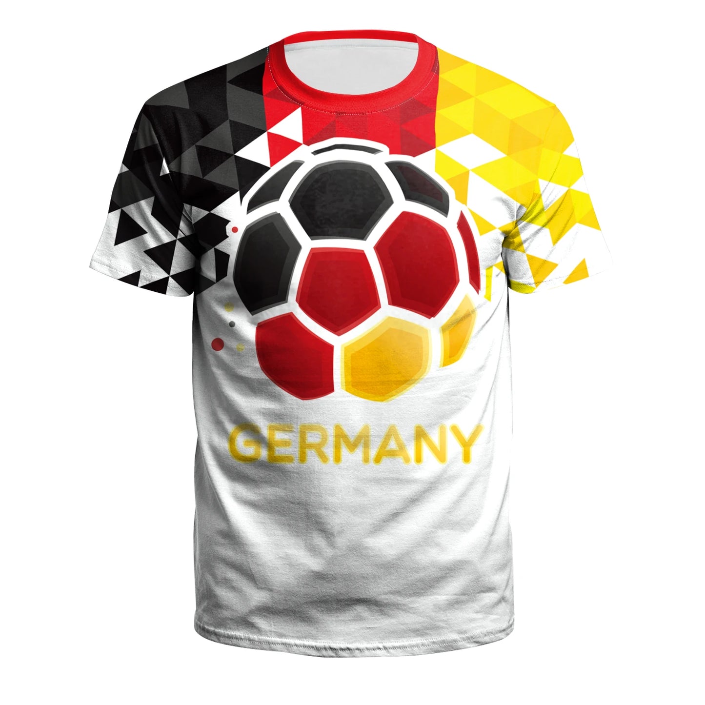 NADANBAO South Korea Team Football Prined T-Shirts O-Neck Short Sleeve Supporter Jersey Summer 3D Print Soccer Top Tee Clothing