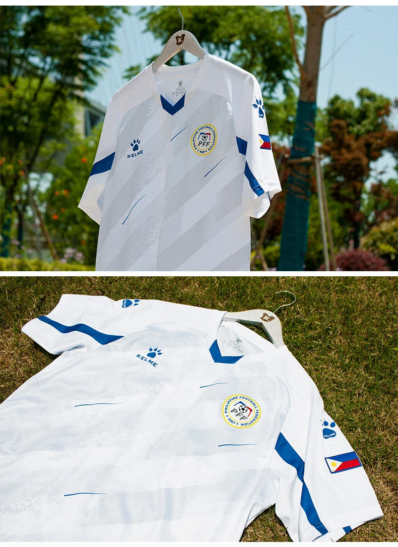 KELME Philippine National Team Jersey The Azkals Year  Replicas Jersey  (Included The Team Logo and Flag)