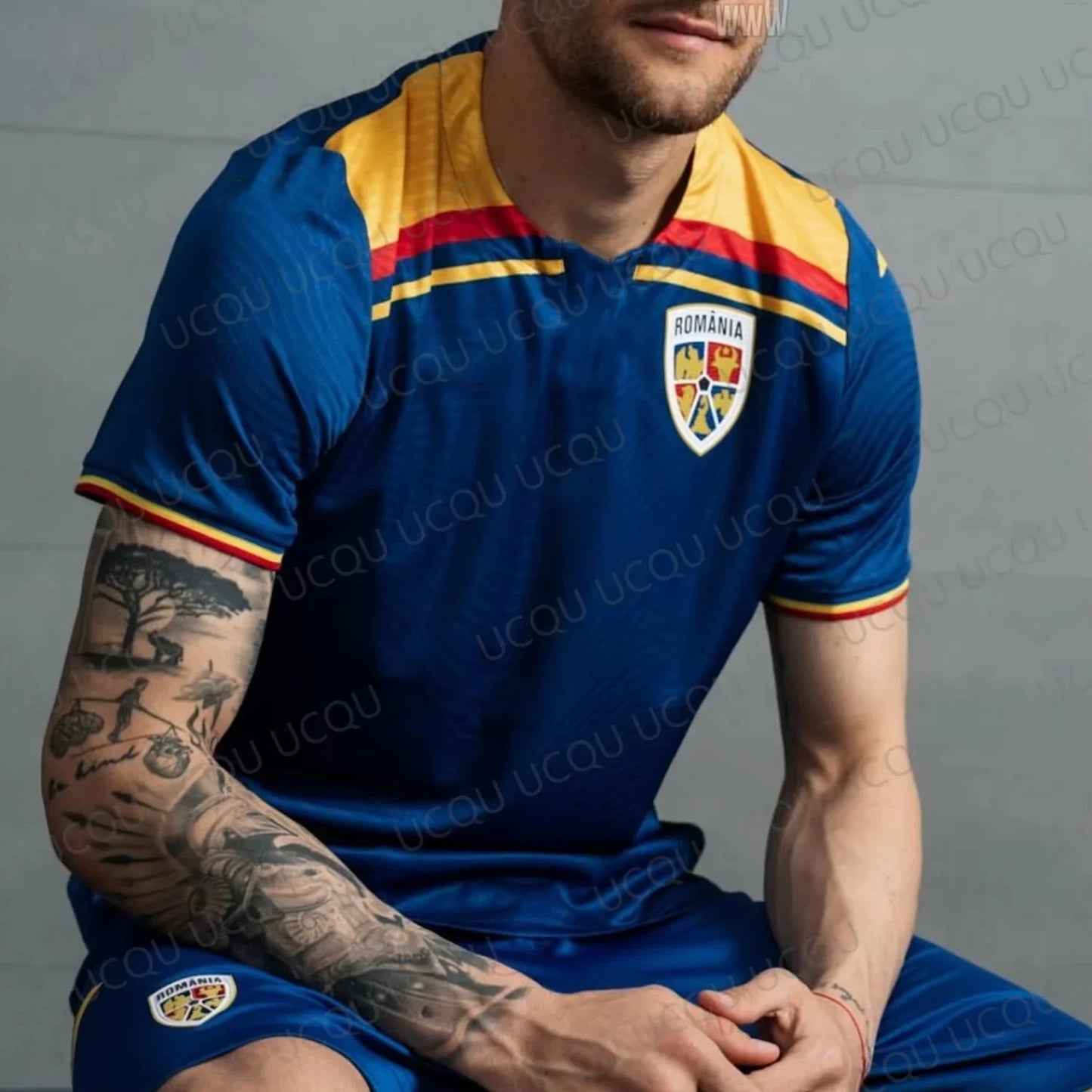2025 New Arraivl Romania 2025-26 Home, Away and Third Kit Extra Large Football 3D Prinetd T-Shirt Adult_Kids Top