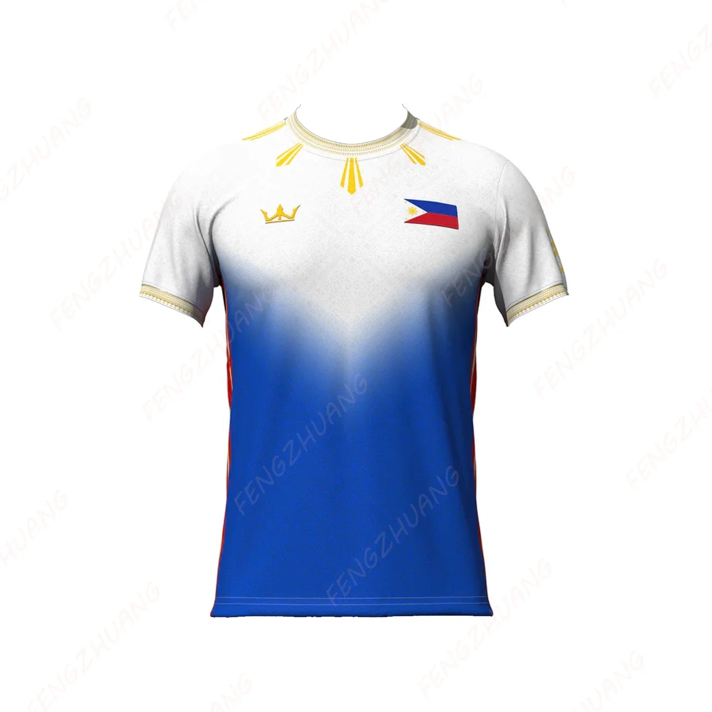 New 25-26 Philippines Football Jersey Jersey Unisex Casual Tee Faddish Comfortable Streetwear Classic Print Adult&Kid Sportswear