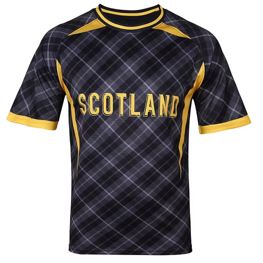 New style Quick Dry 100_ Polyester Scotland Football uniform Jerseys Training Clothes Soccer shirt Soccer Wear