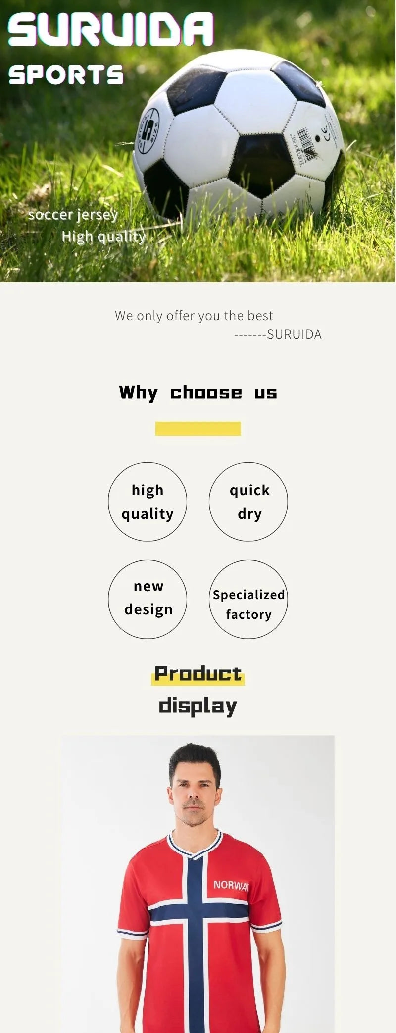 New hot selling Norway football jerseys wholesale cheap good quality soccer jerseys, fast express