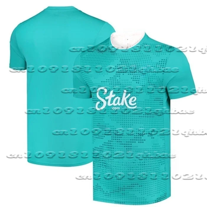 25/26 Popular Everton Home Fans Soccer Jersey MOTO New Men's and Women's Quick Drying Breathable Casual Oversized Training Suit