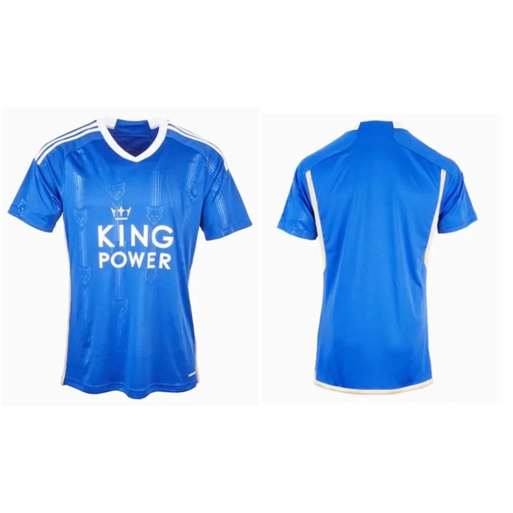 FOOTBALL T-SHIRT LEICESTER CITY  Men's Children's Football Jersey T-shirt Fashionable Outdoor Sports Breathable