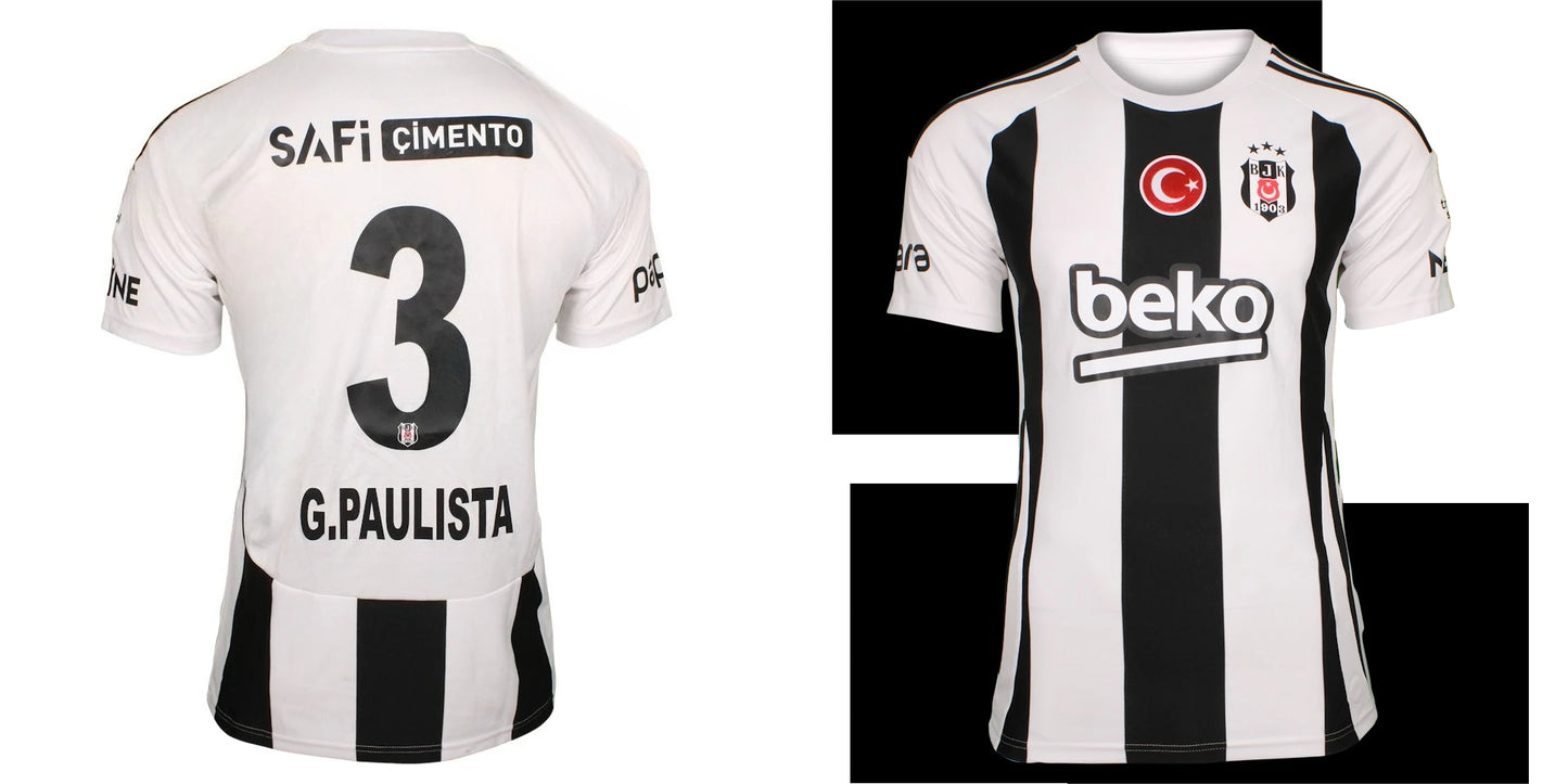2025 New 3D Printed Beşiktaş JK Football Jersey for Men and Women