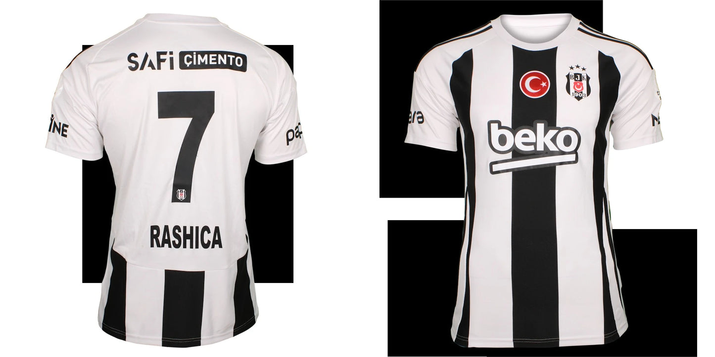 2025 New 3D Printed Beşiktaş JK Football Jersey for Men and Women
