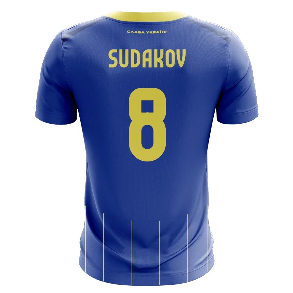2025 new 3D printed Ukrainian football jersey for men and women, quick-drying shirt, breathable T-shirt. men clothing shirts