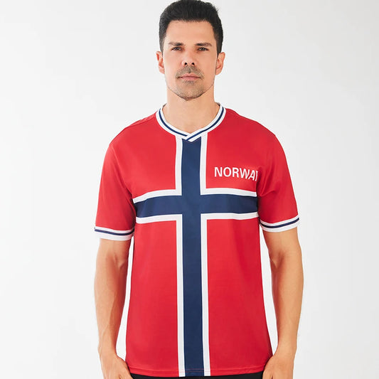 New hot selling Norway football jerseys wholesale cheap good quality soccer jerseys, fast express
