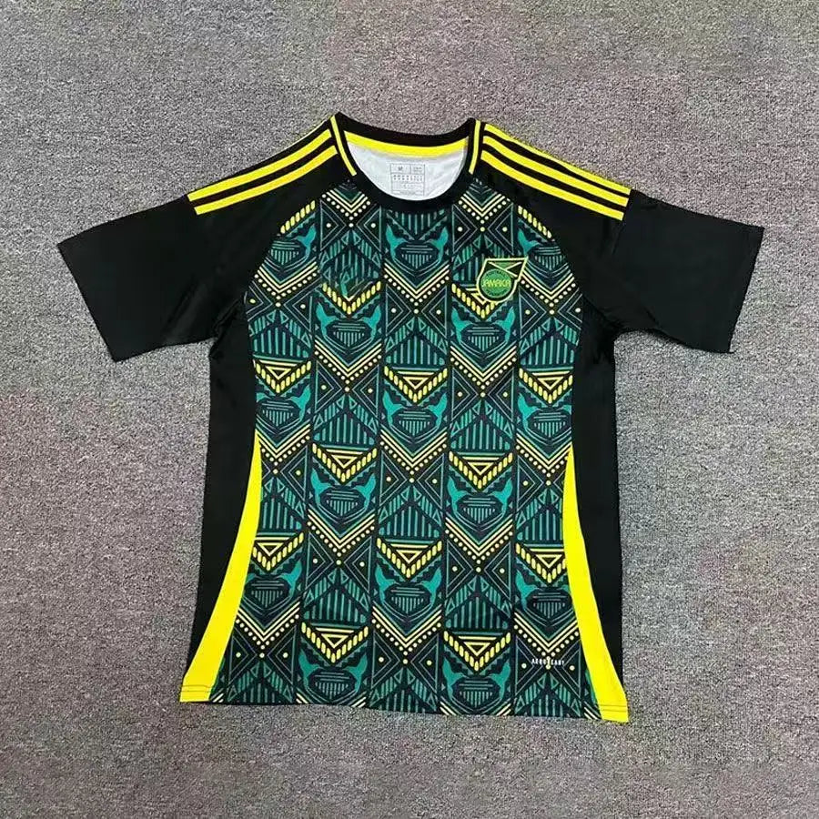 2025 Summer New Vintage Football Jerseys Jamaica Football Club Men's No. 10 T-Shirt Short Sleeve Children's Sports Casual Y2K