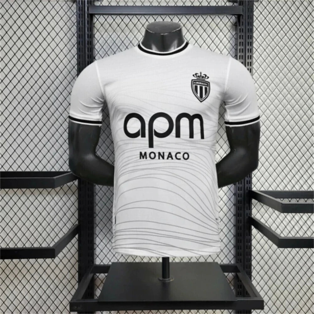 AS Monaco Football Club 2024/25 Season - White Player Jerseys