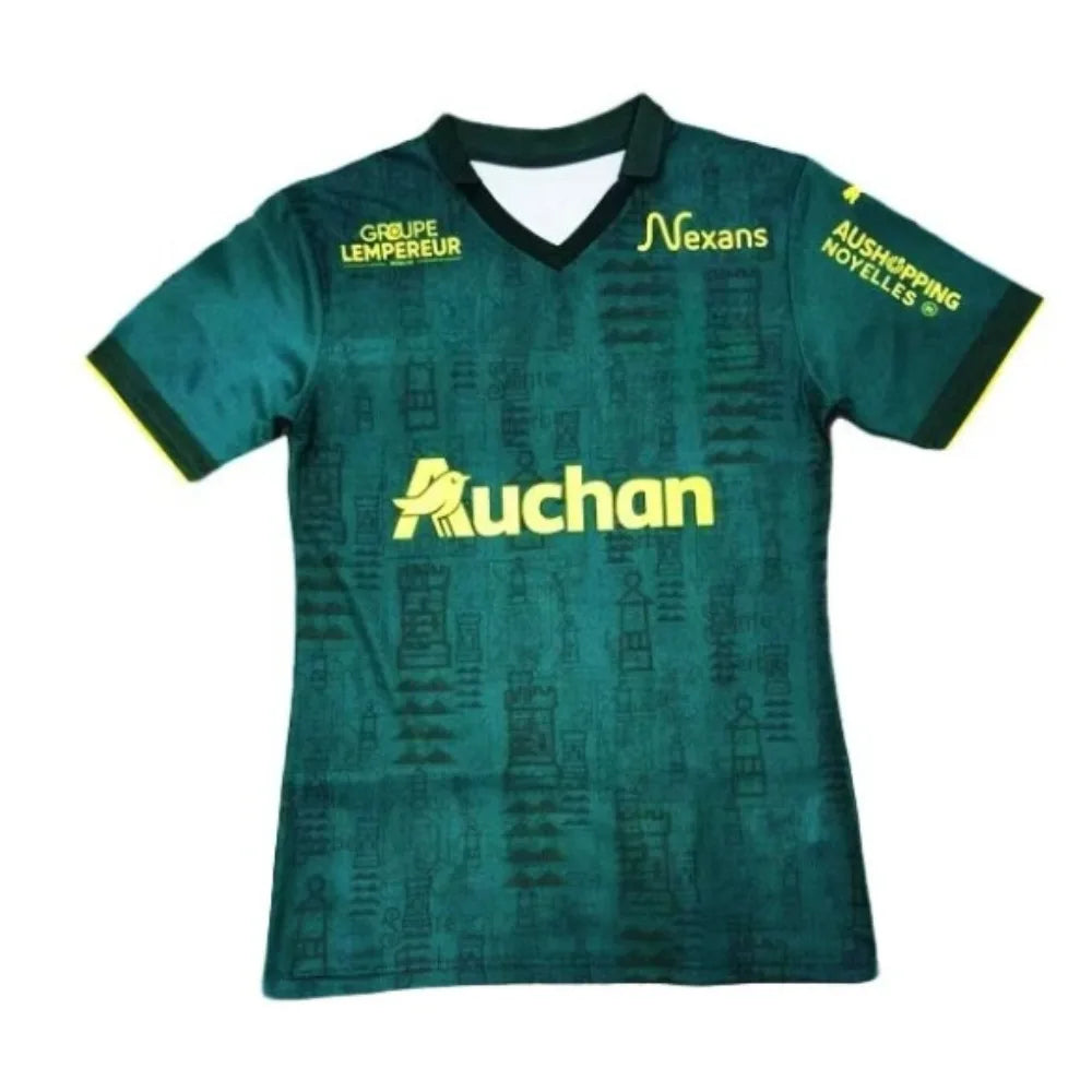 CAMISETA DE FUTBOL RC LENS 2024-2025 Men's Children's Football Jersey T-shirt Fashionable Outdoor Sports Breathable