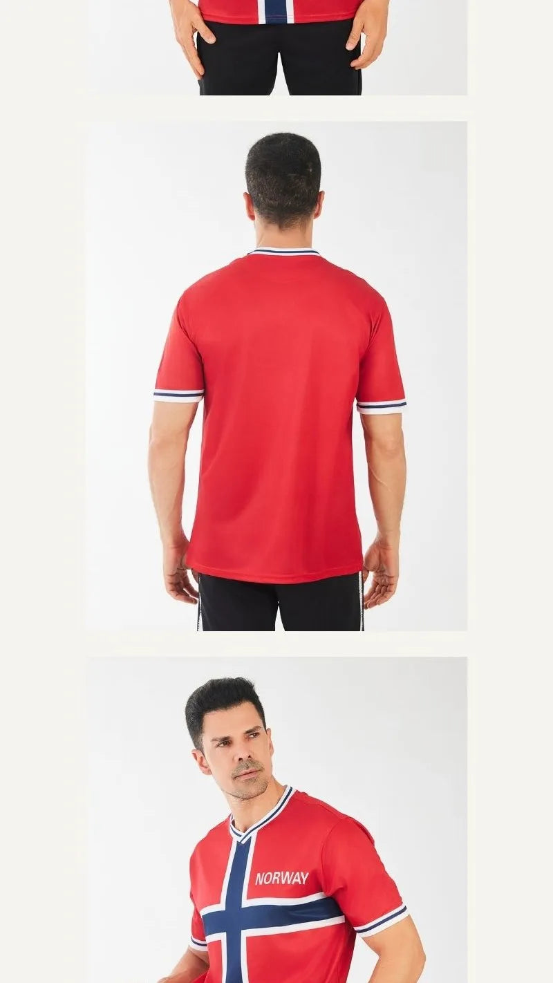 New hot selling Norway football jerseys wholesale cheap good quality soccer jerseys, fast express