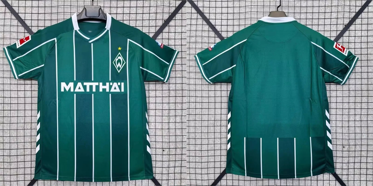 25-26  Best-selling New 3D Printed Werder Bremen Football Jersey for Men and Women