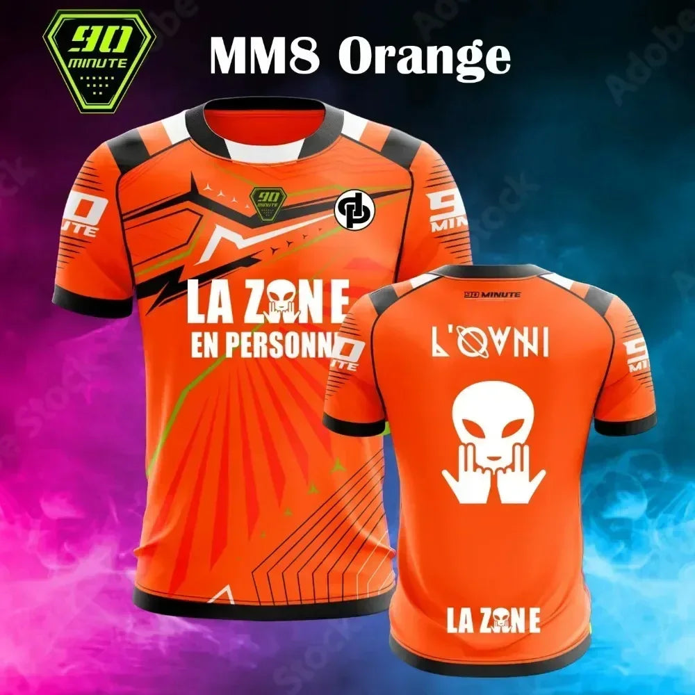 24-25 Men's PSG Fourth Jersey Paris Short-sleeved Top