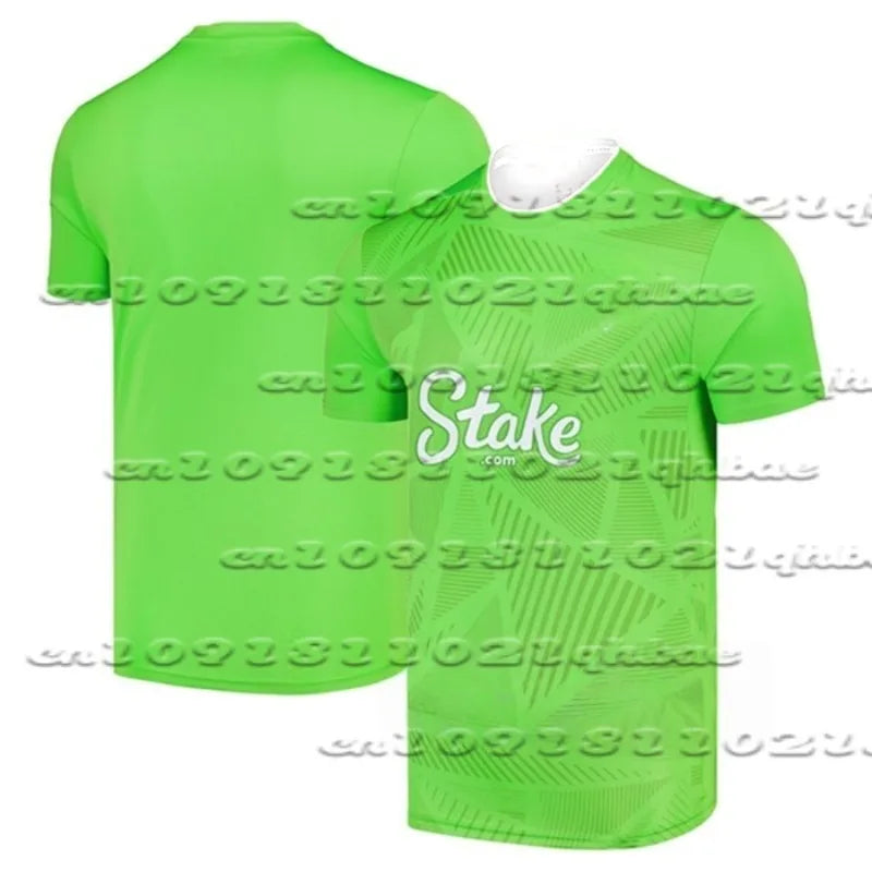 25/26 Popular Everton Home Fans Soccer Jersey MOTO New Men's and Women's Quick Drying Breathable Casual Oversized Training Suit