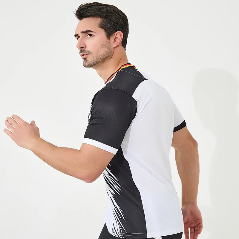 The latest European team Germany football jersey High quality customizable and Breathable soccer uniform