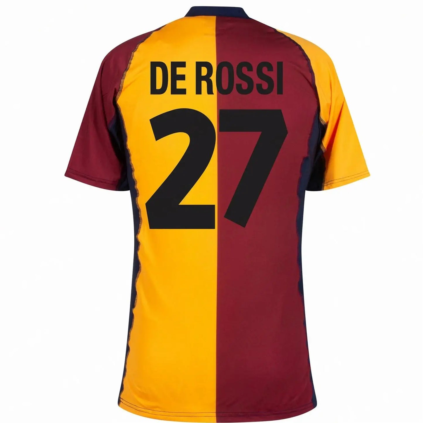 Copa AS Roma Home Montella 9 Retro Shirt 2001-2002 (Fan Style Printing)