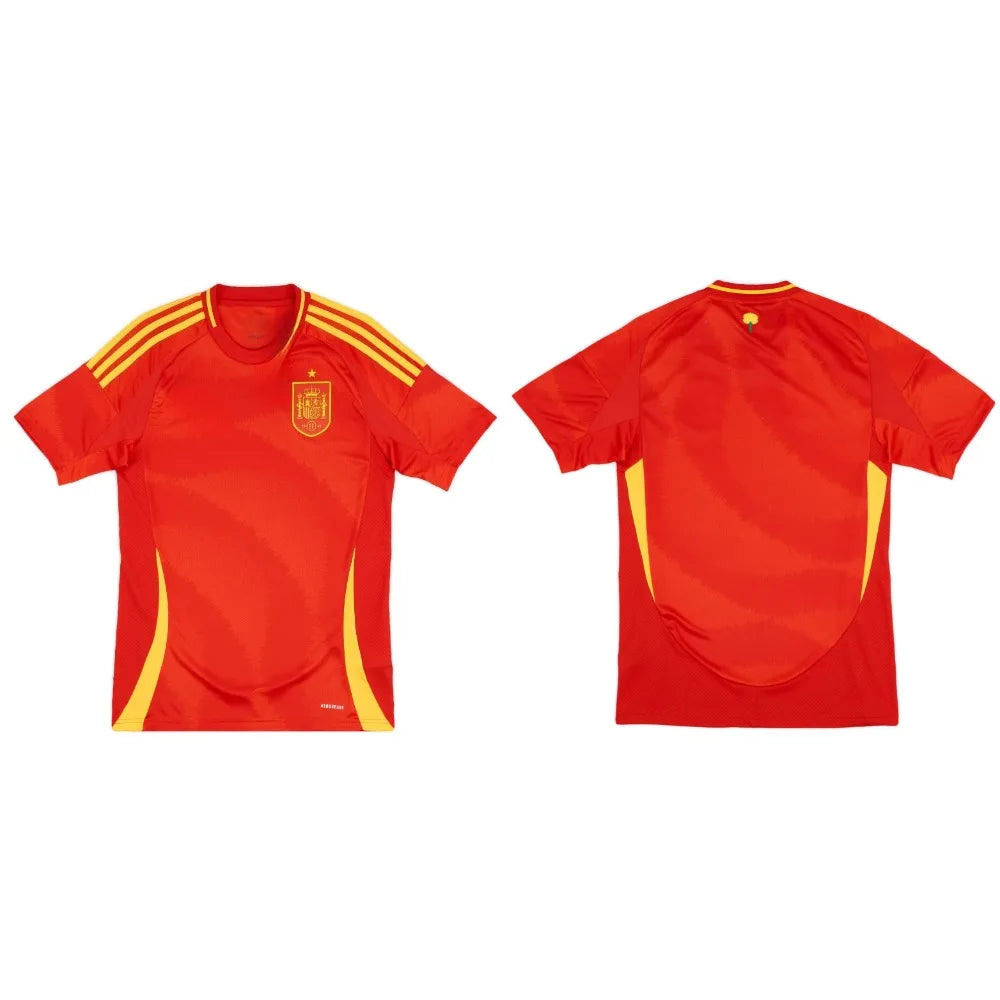 New Spain Pre-match Jersey Training Jersey Men'sfootball T-shirt Going Out Sports Travel Casual Loose Breathable