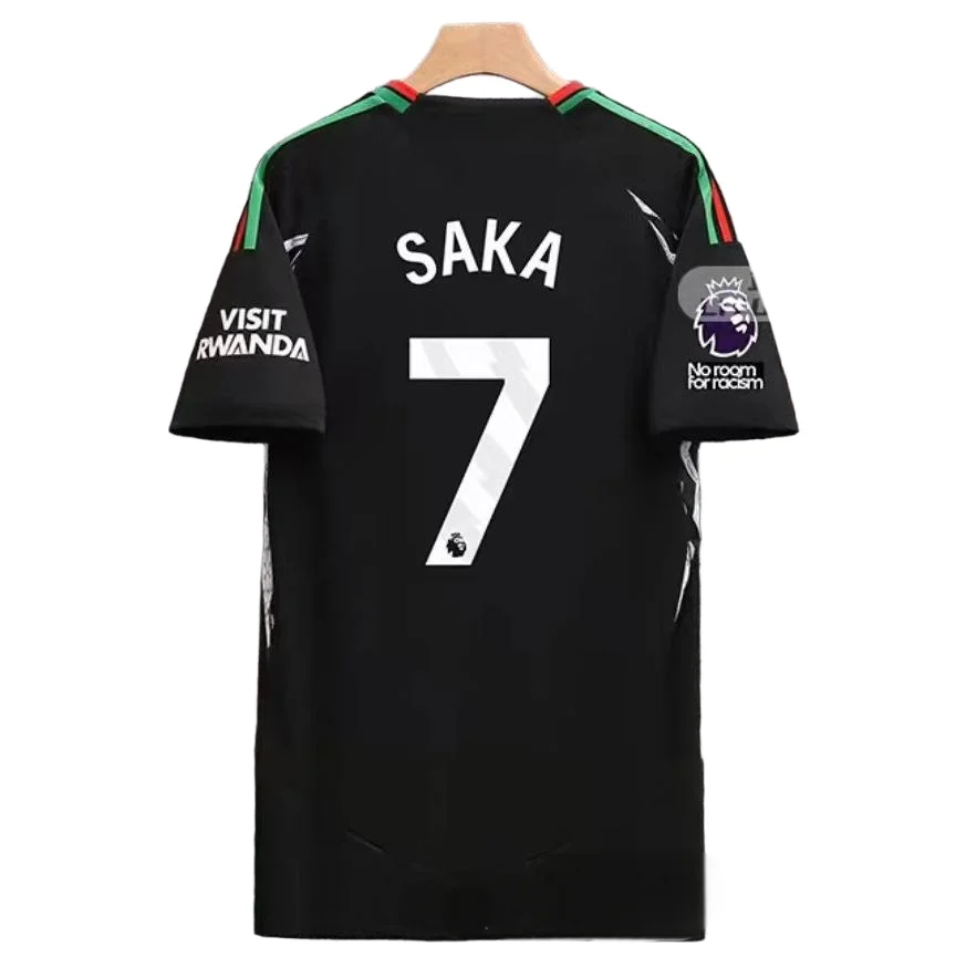 24/25 Arsenal Football Star Saka&ØDegaard Jersey Quality 3Ds Quick Drying Breathable Men_Women_Kid Short Sleeve T-shirt Casual