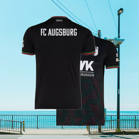 Men Women Clothes Augsburg Away 
Jersey