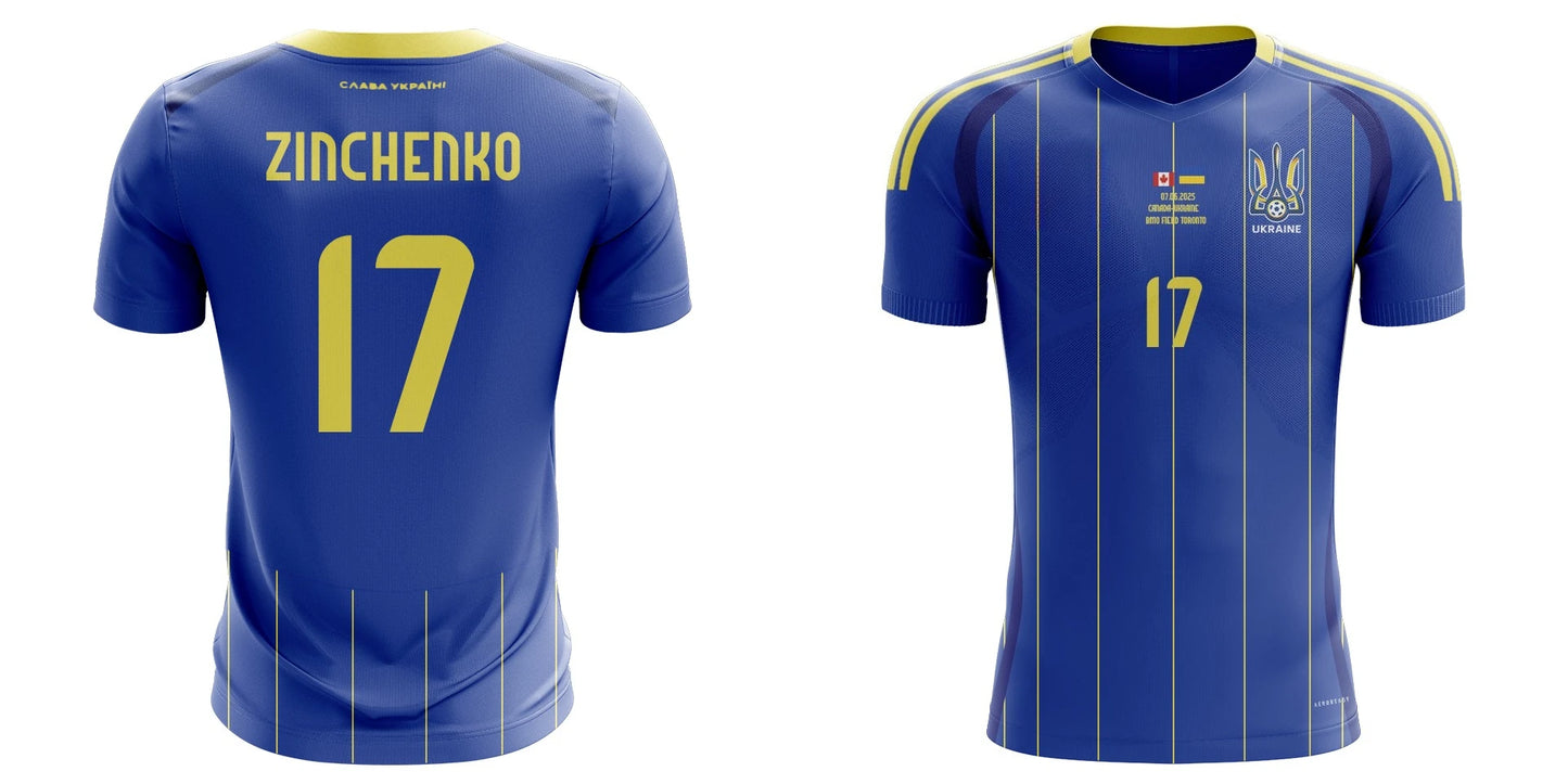 2025 new 3D printed Ukrainian football jersey for men and women, quick-drying shirt, breathable T-shirt. men clothing shirts
