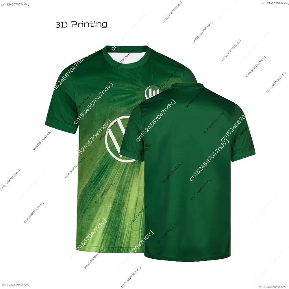 2025-26 Wolfsburg Men Football Sports Jersey T-Shirt