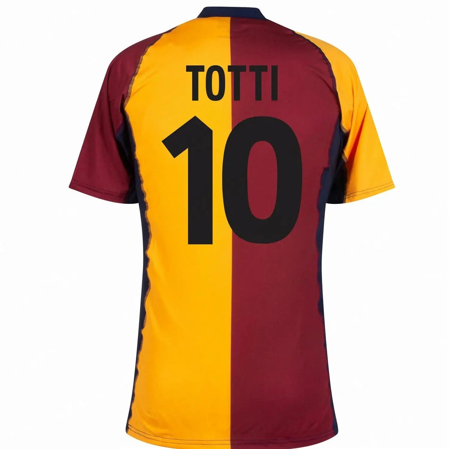 Copa AS Roma Home Montella 9 Retro Shirt 2001-2002 (Fan Style Printing)