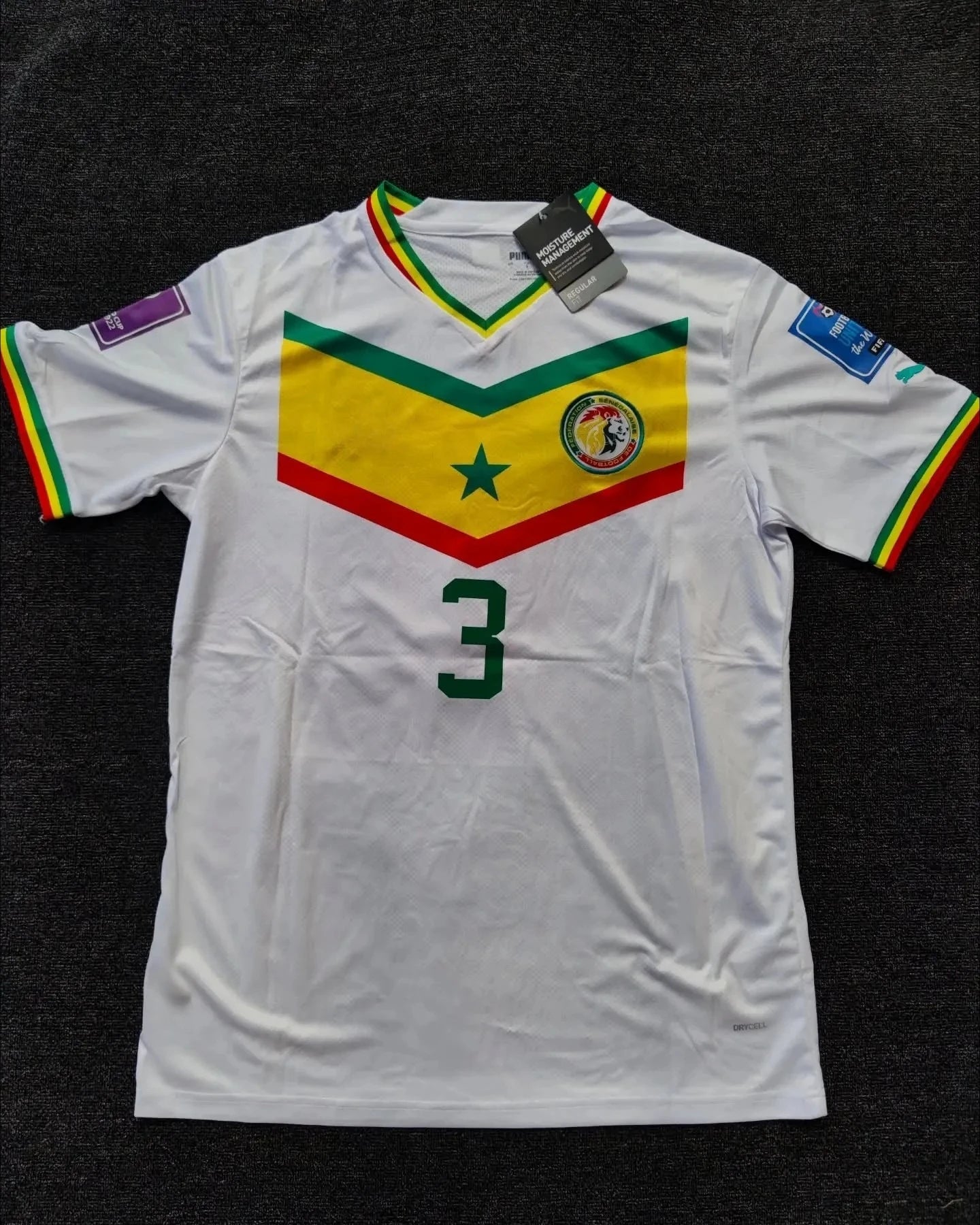 2025 Summer Football Club Football Shirt New Senegal Jersey Men's T-shirt Short Sleeve Children's Breathable Leisure Sports Y2K