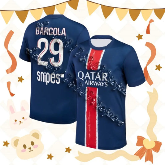 Men & Women PSG 25-26 Home Football Jersey Special Edition Kids
