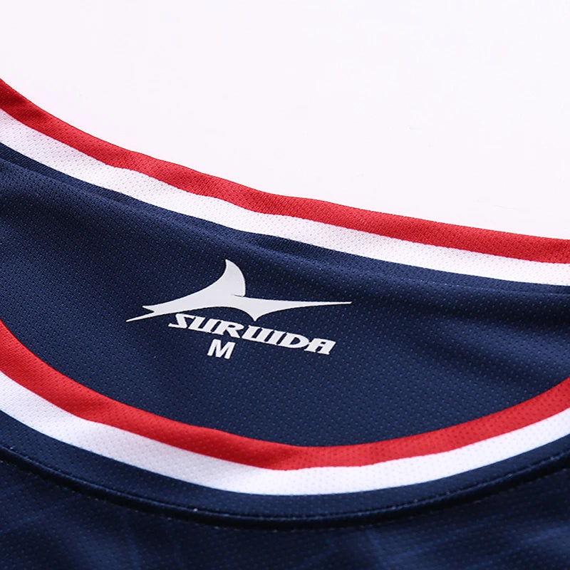 high quality new design European team France soccer jersey custom quick drying football uniform