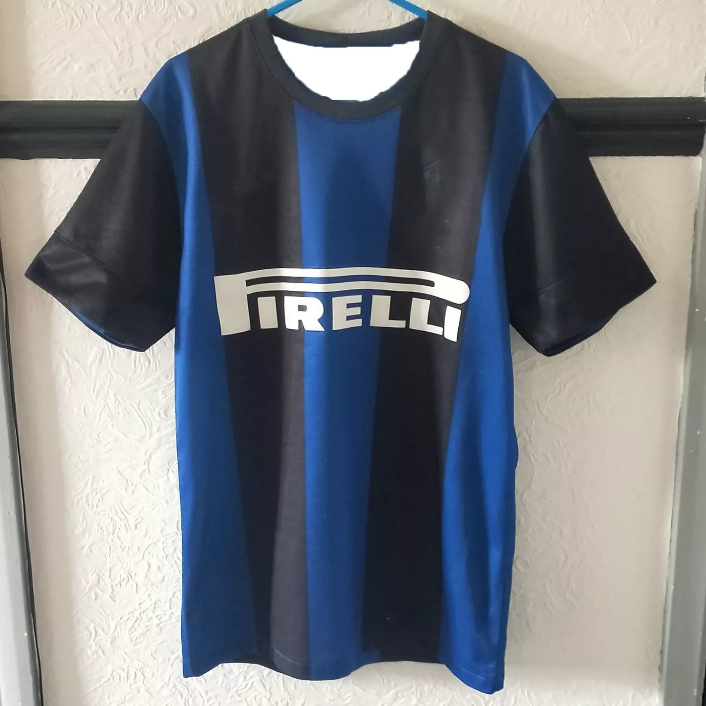 Inter Milan 11-12 Football Jersey Fan Replication Men and Women Casual T-shirt Women Sports T-shirt