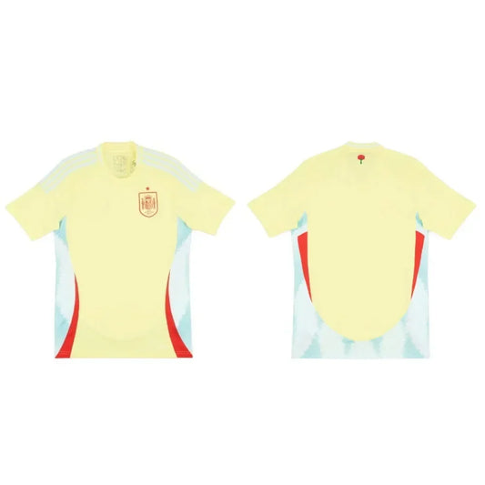 New Spain Pre-match Jersey Training Jersey Men'sfootball T-shirt Going Out Sports Travel Casual Loose Breathable