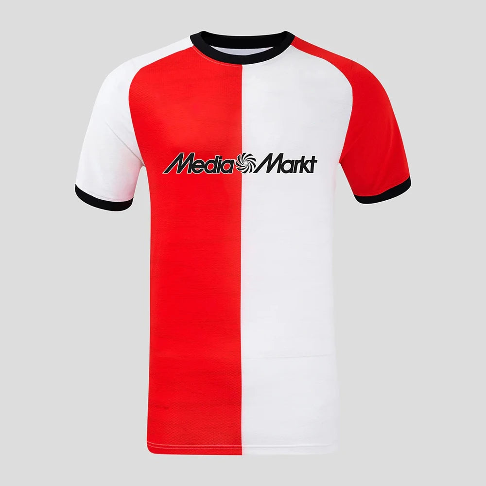 2025 Mens  Feyenoord Football Shirt Youth Sportwear Oversized Training Soccer Uniform Moto Breathable Unisex Jersey Tee