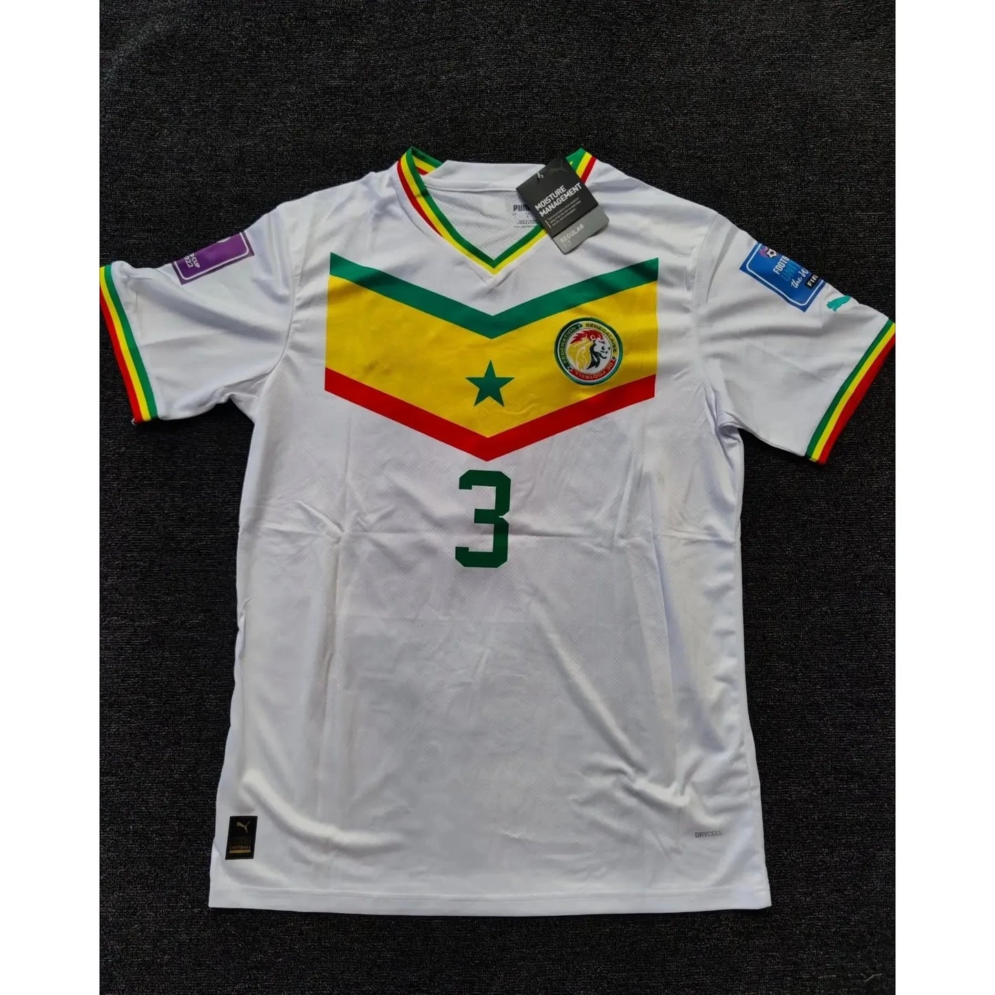 2025 Summer Football Club Football Shirt New Senegal Jersey Men's T-shirt Short Sleeve Children's Breathable Leisure Sports Y2K