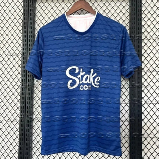25/26 Popular Everton Home Fans Soccer Jersey MOTO New Men's and Women's Quick Drying Breathable Casual Oversized Training Suit
